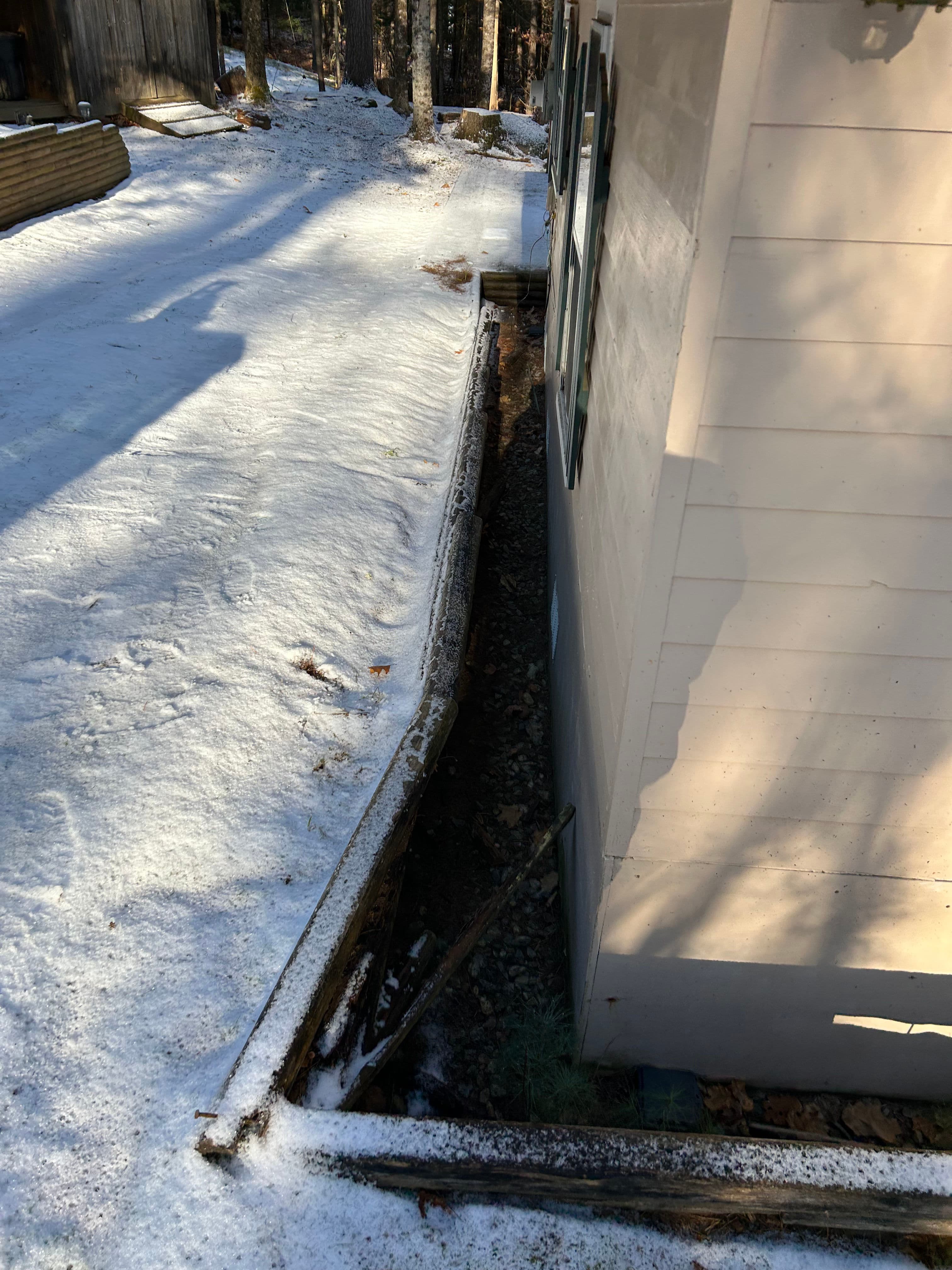 Project Retaining Wall and Drainage Done Right in Norway, ME image
