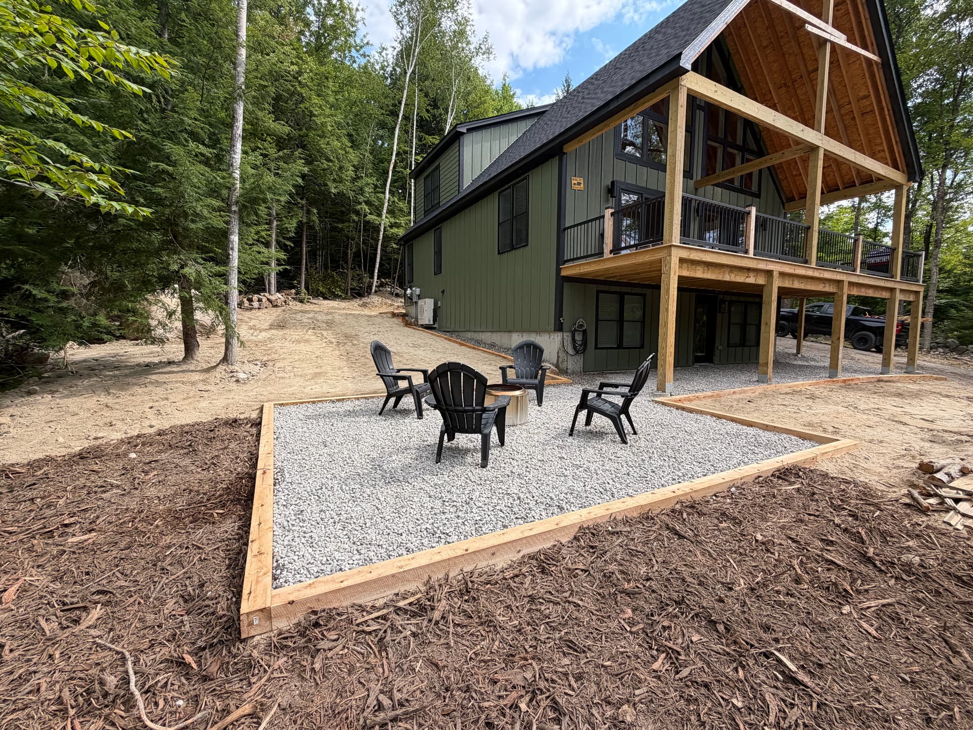 Outdoor Living Build-Out Halfway Done and Already Looking Sharp