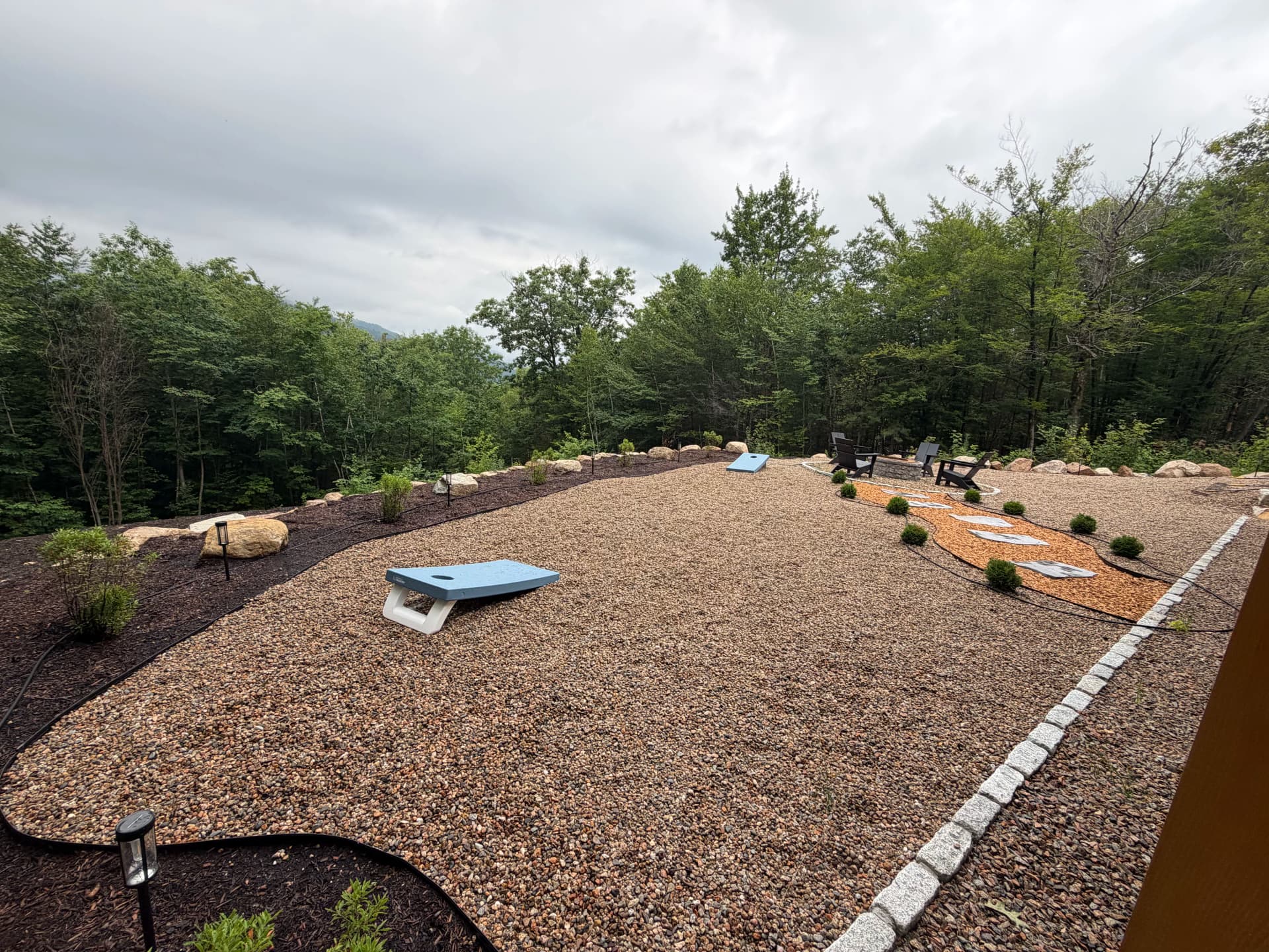 Gallery photos for Fire Pit Gathering Space Done Right in Conway NH: Image #1