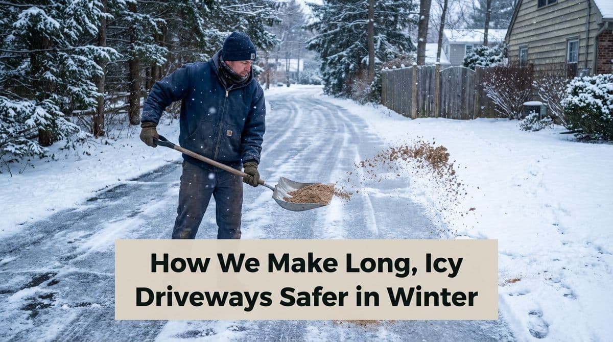 How We Make Long, Icy Driveways Safer in Winter image
